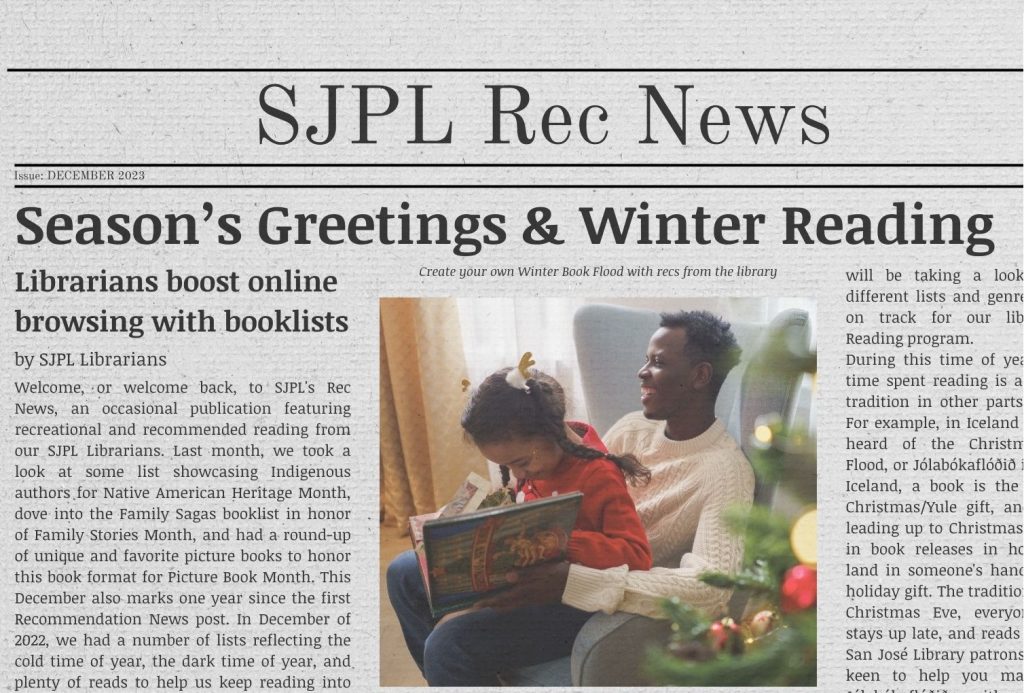 SJPL News December 2023 San Jose Public Library